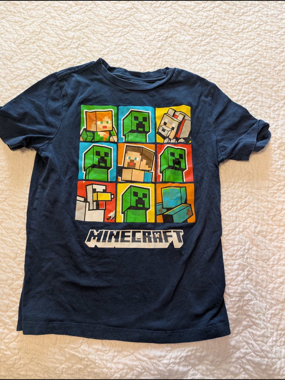 Boys' Navy Graphic Tee